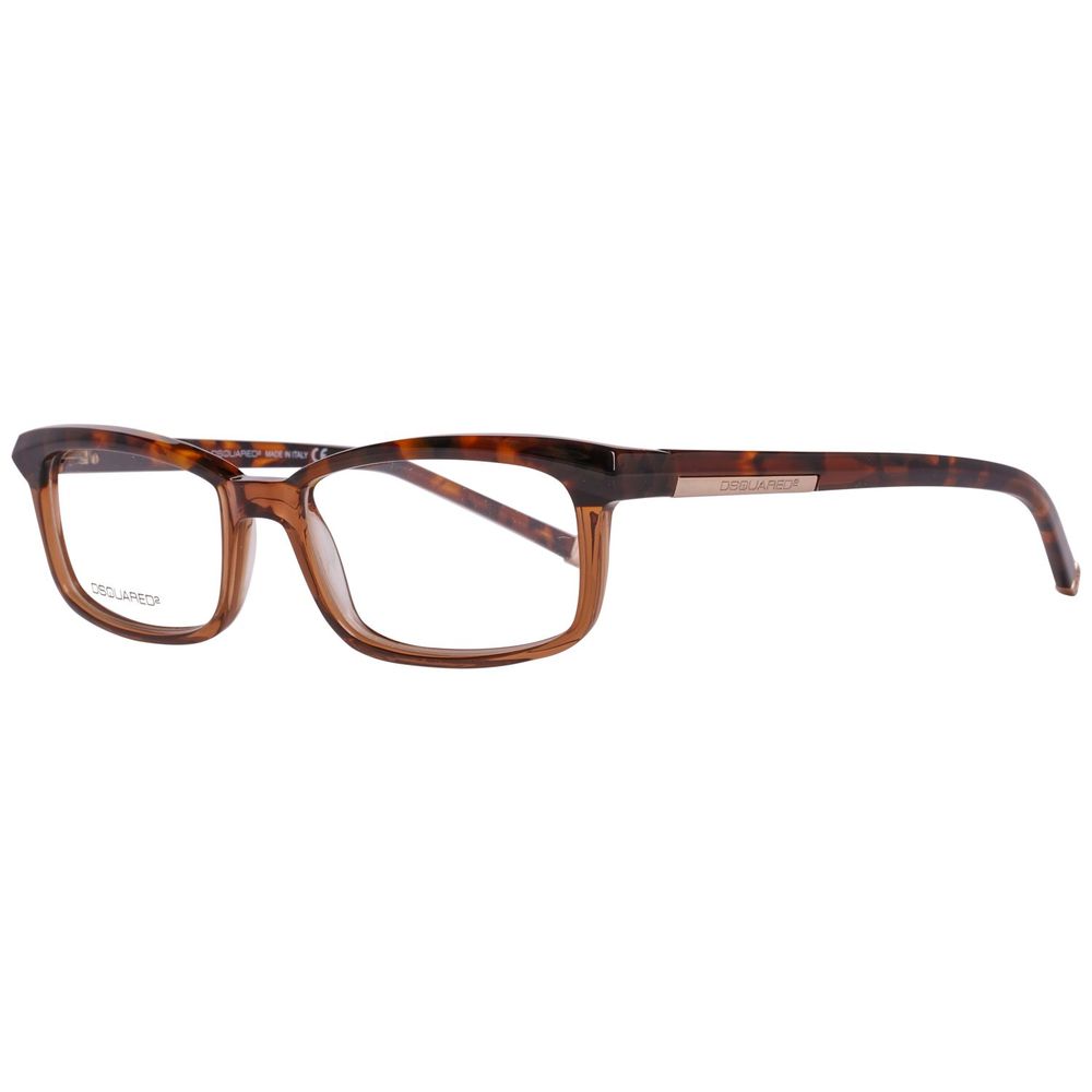 Brown Synthetic Glasses Frames by DSQUARED2