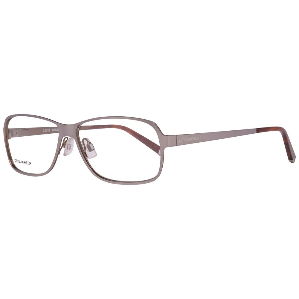 Gunmetal Synthetic Metal Eyeglass Frames