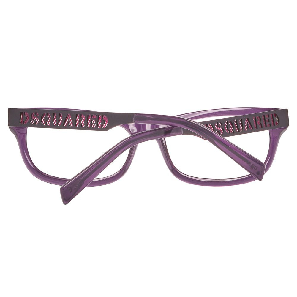 Purple Synthetic Metal Glasses Frames