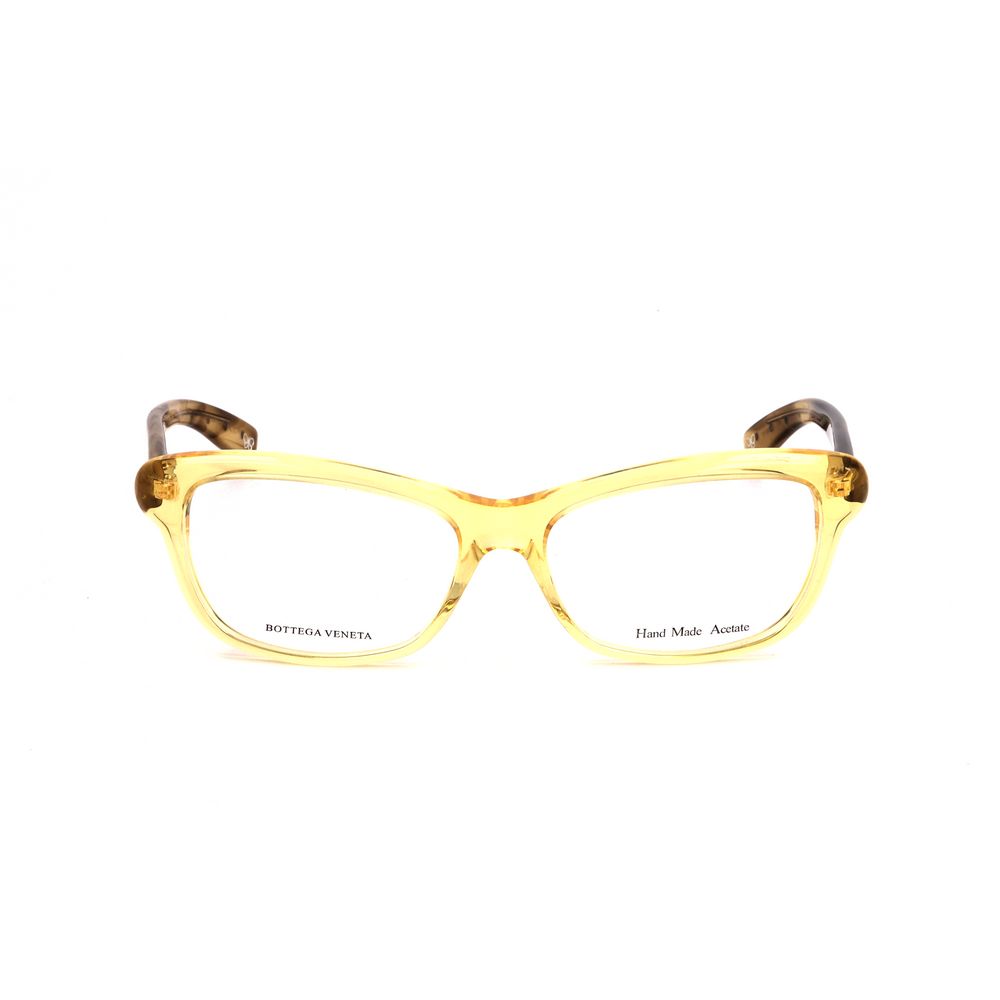 Honey Havana Synthetic Glasses Frames by Bottega Veneta