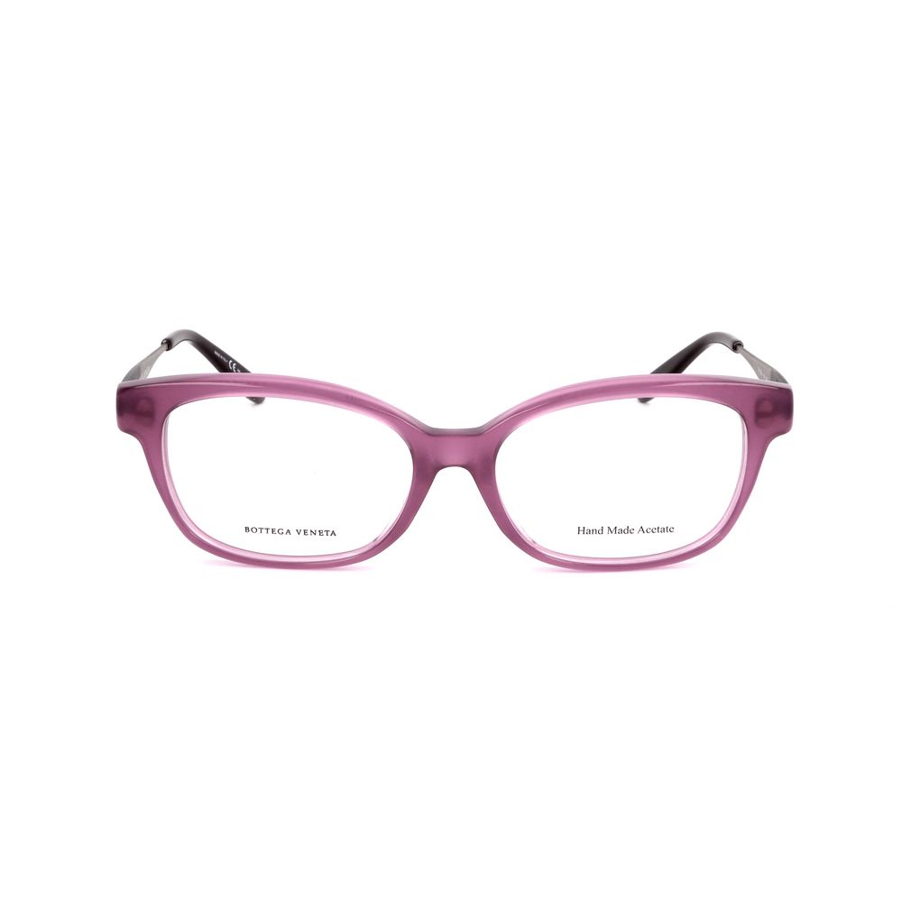 Silver and Purple Synthetic Glasses Frames Bicolor