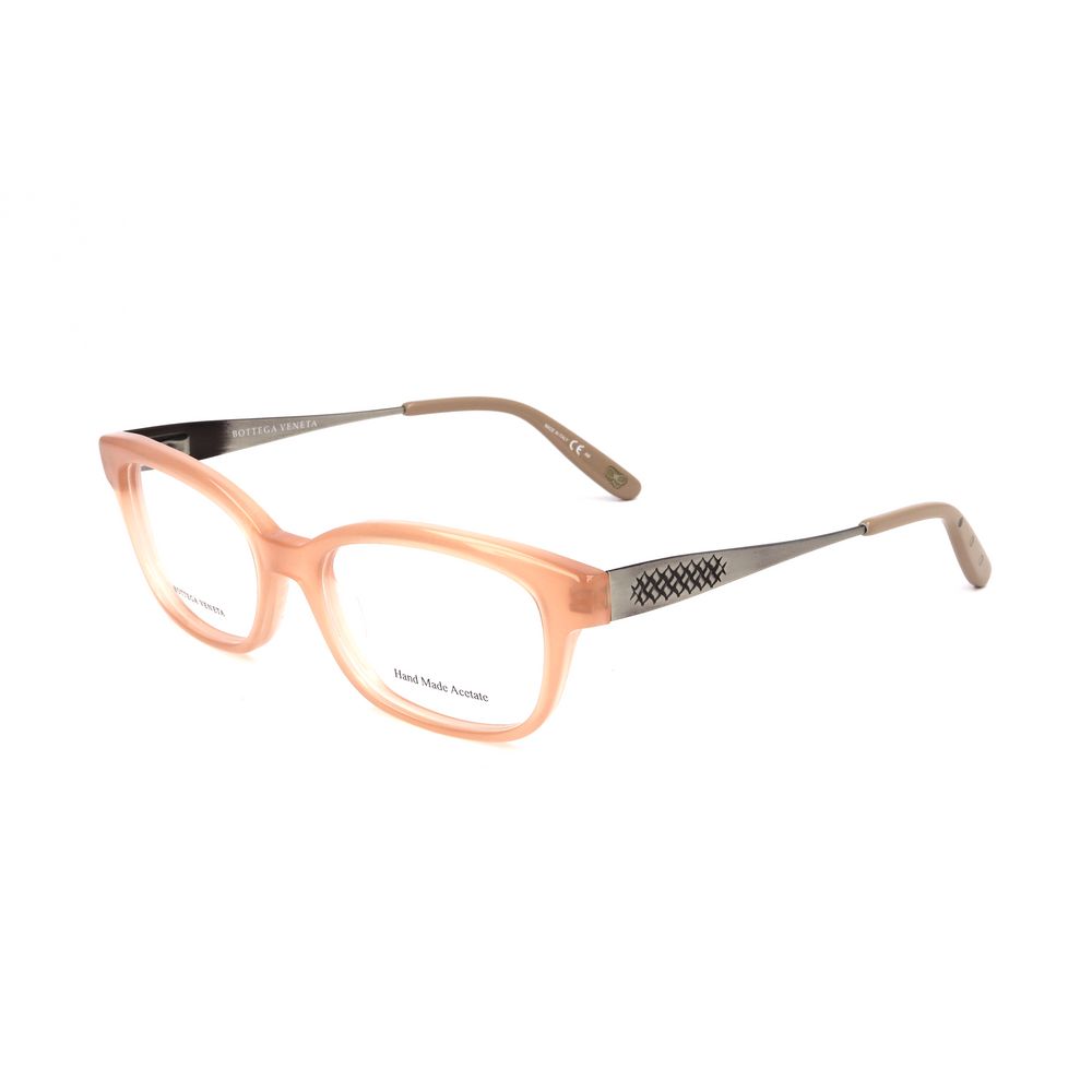 Matte Pink and Silver Synthetic Bicolor Glasses Frames