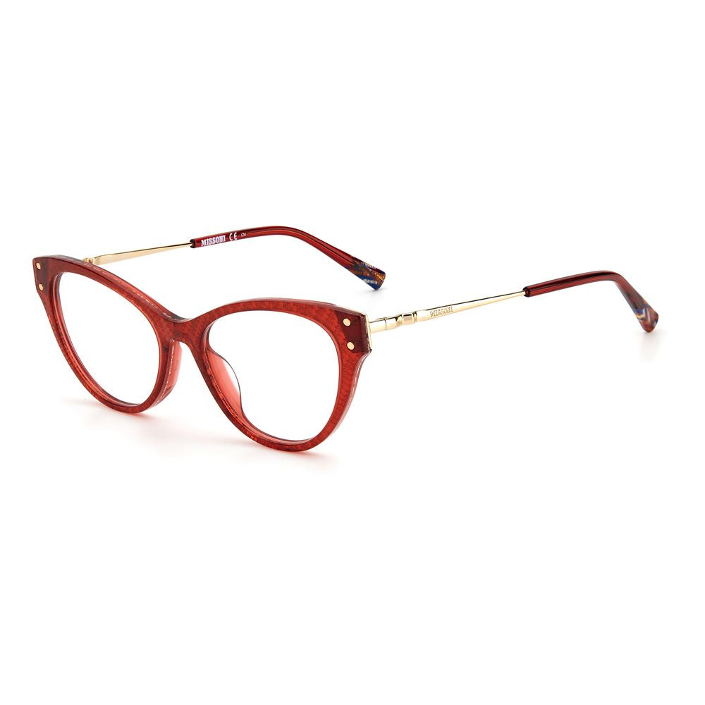 Burgundy Synthetic Glasses Frames Missoni MIS-0044-LHF