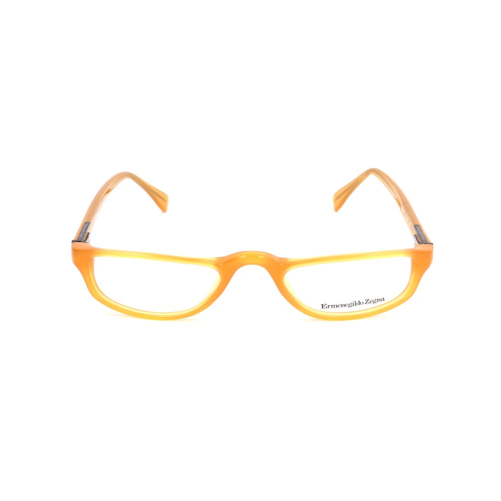 Yellow Synthetic Bicolor Glasses Frames by Ermenegildo Zegna