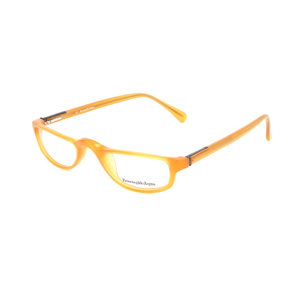 Yellow Synthetic Bicolor Glasses Frames by Ermenegildo Zegna