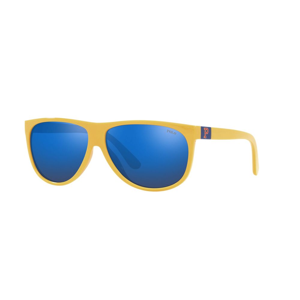 Yellow Synthetic Bicolor Sunglasses by Ralph Lauren