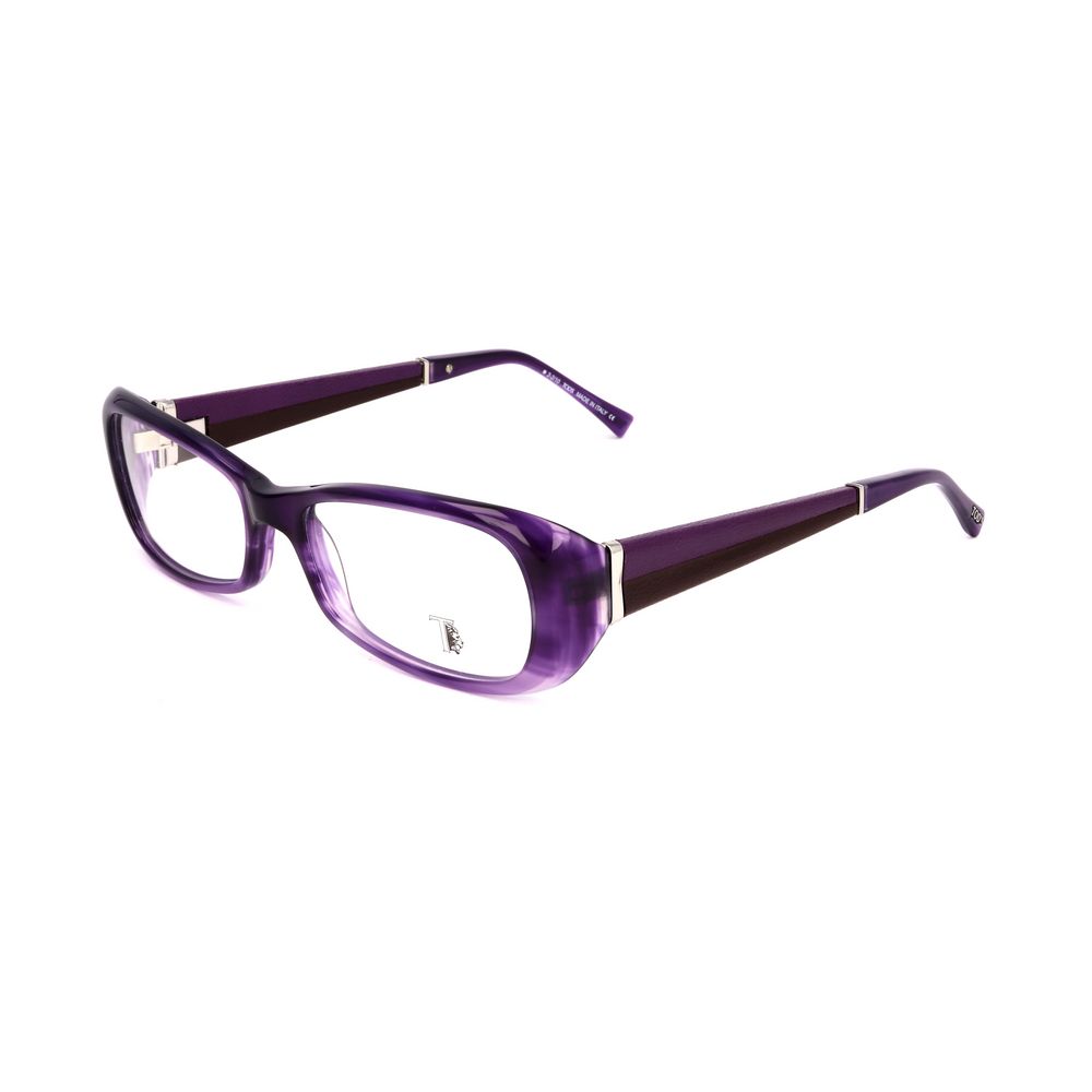 Leuchtend violette Brillengestelle aus Kunststoff