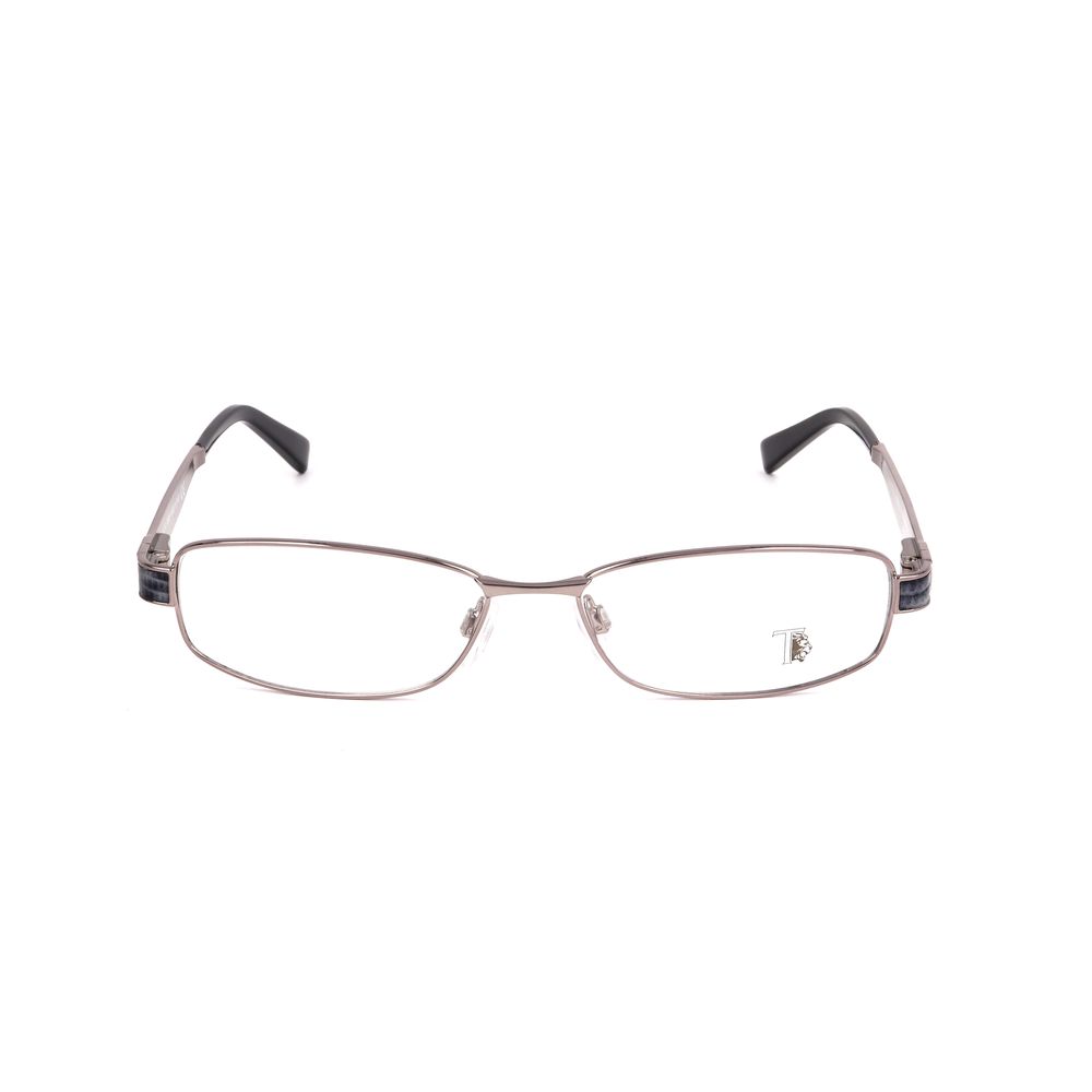 Gray Metal Synthetic Glasses Frames