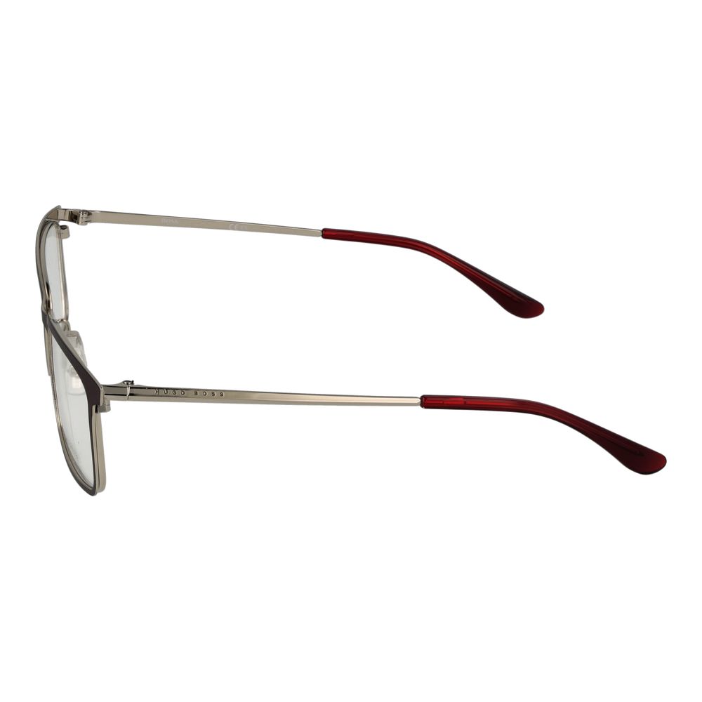Burgundy Women's Glasses with Synthetic Frames