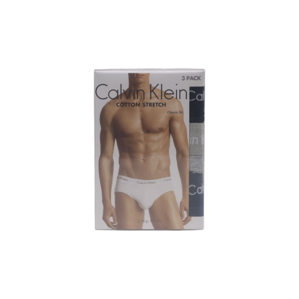 Schwarze Baumwollslips 3er-Pack mit klassischer Passform und Halt