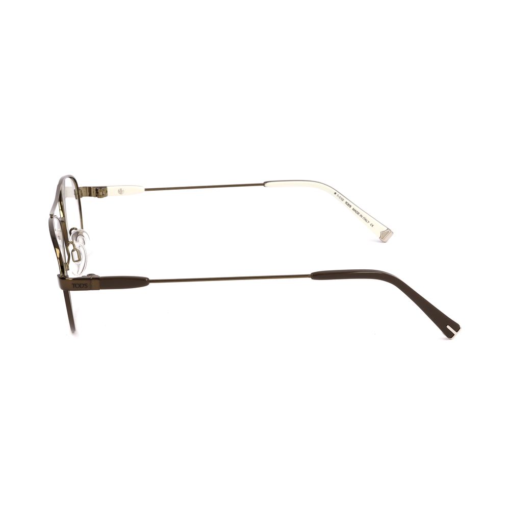 Dark Bronze Glasses with Synthetic Metal Frames