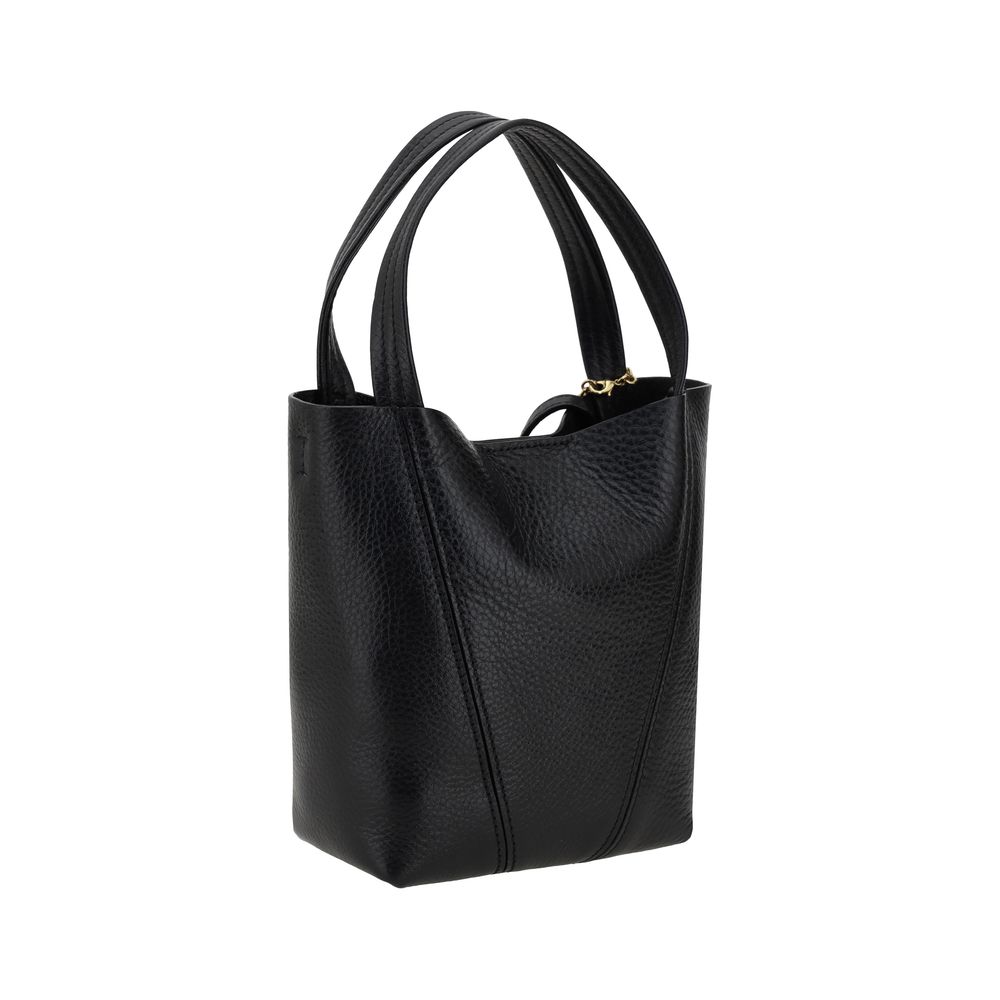 Chloé Black Calf Leather Shoulder Bag