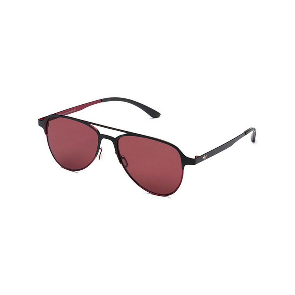 Schwarze Sonnenbrille aus synthetischem Metall