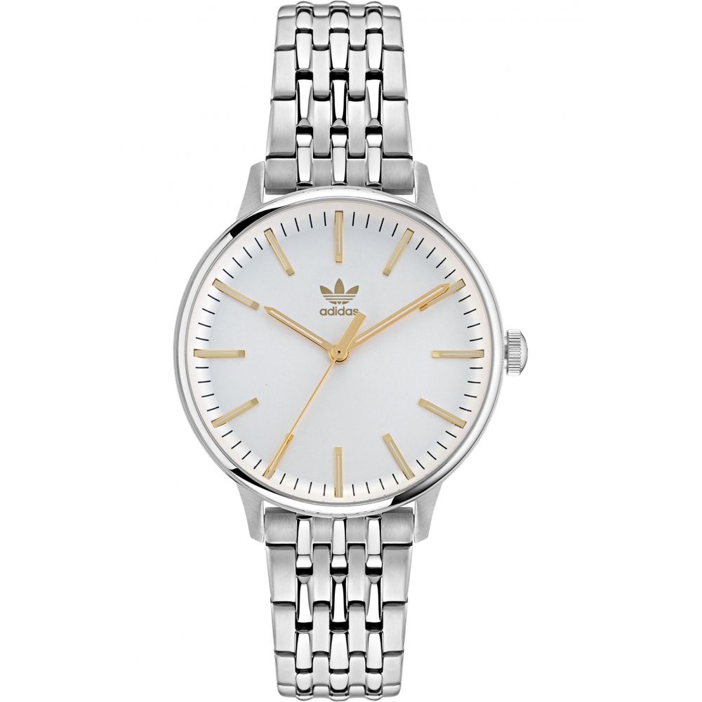 Gray Dress Watch with Stainless Steel Bracelet