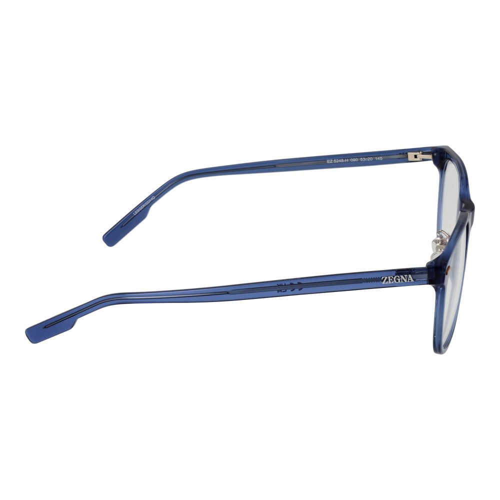 Blue Synthetic Rectangle Glasses Frames