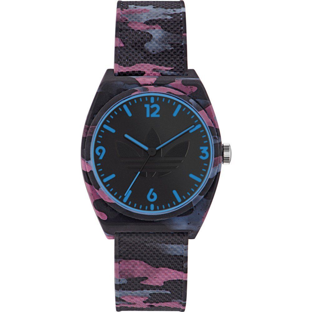 Multicolor Synthetic Sport Watch with Quartz Movement