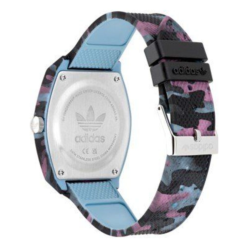 Multicolor Synthetic Sport Watch with Quartz Movement