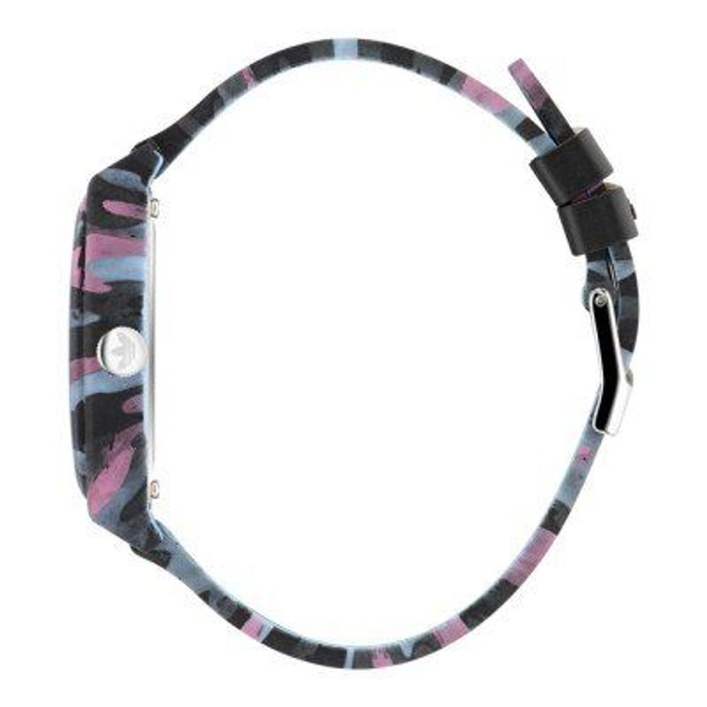 Multicolor Synthetic Sport Watch with Quartz Movement