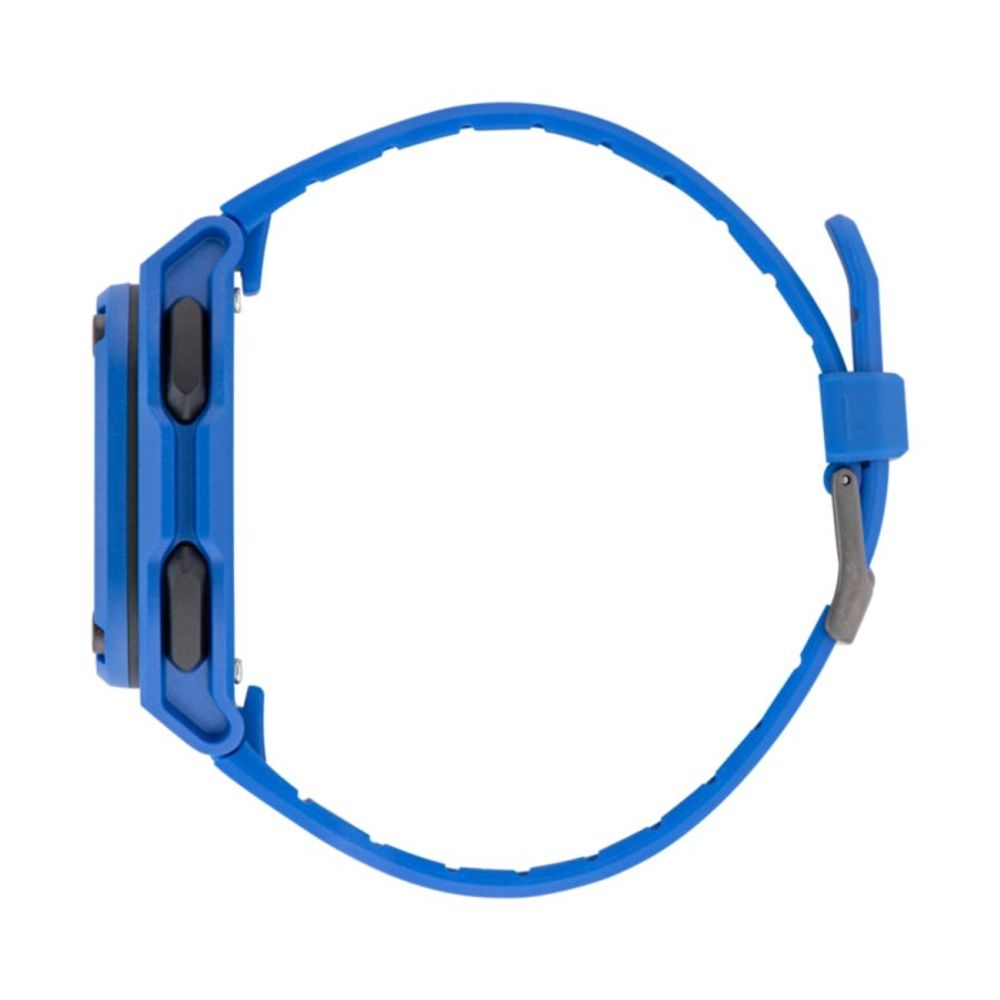 Blue Synthetic Digital Watch with Alarm and Chronograph