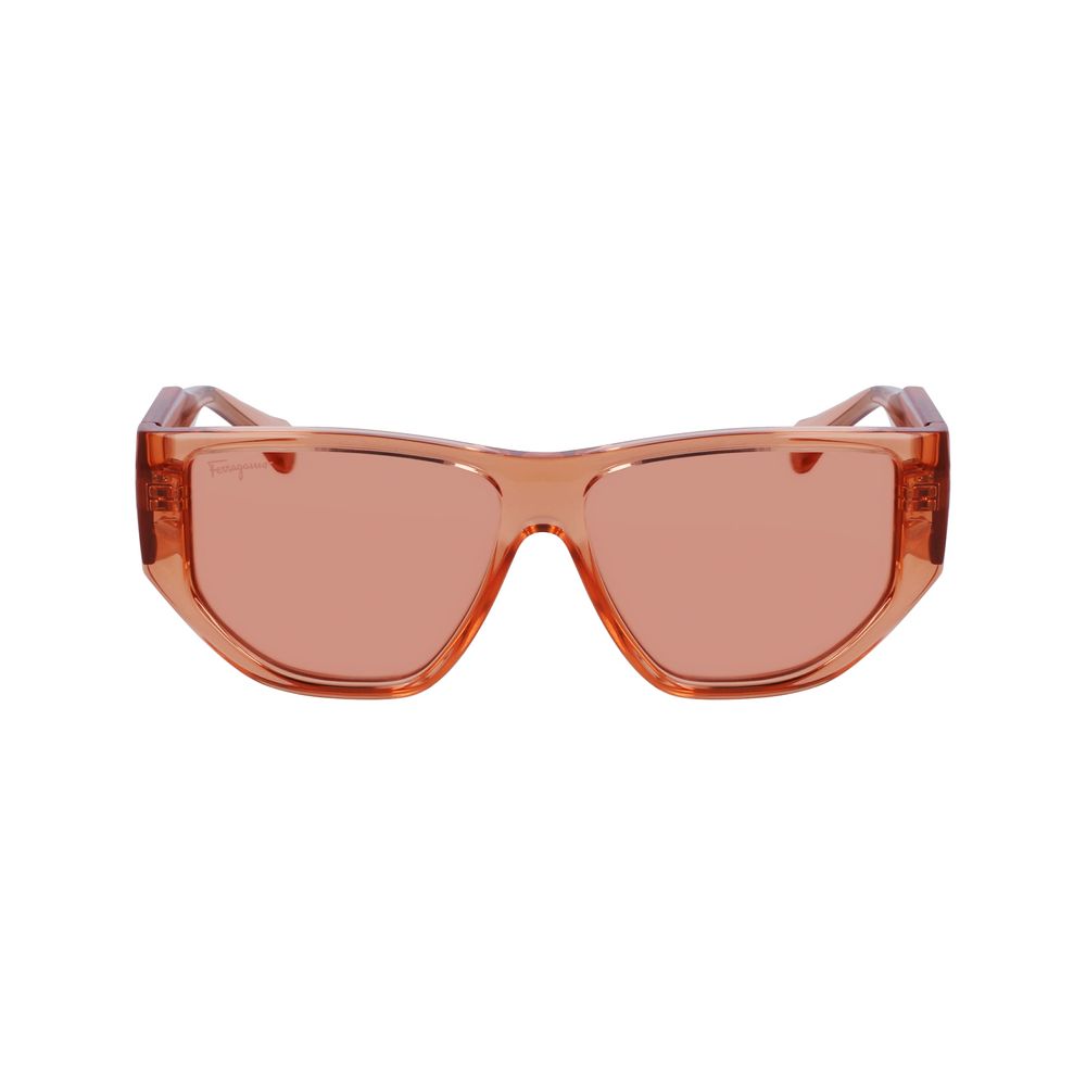 Orange Synthetic Sunglasses by Ferragamo