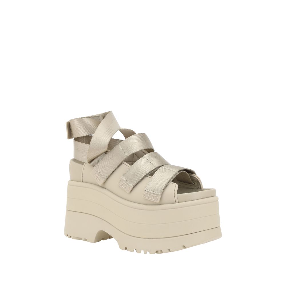 Goldenrise Leather Sandals with Adjustable Straps