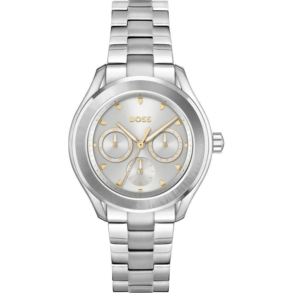Silver Dress Watch with Stainless Steel Bracelet