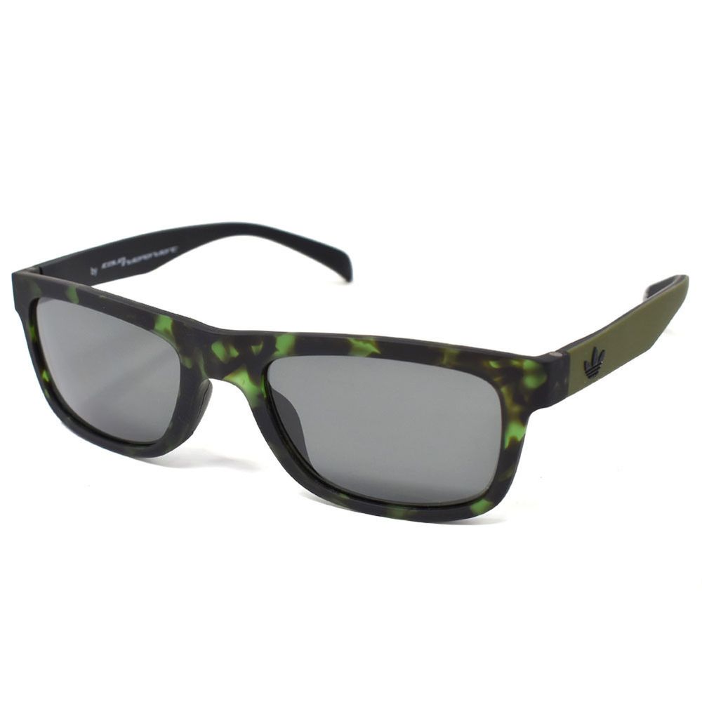Havana and Green Synthetic Sunglasses Bicolor