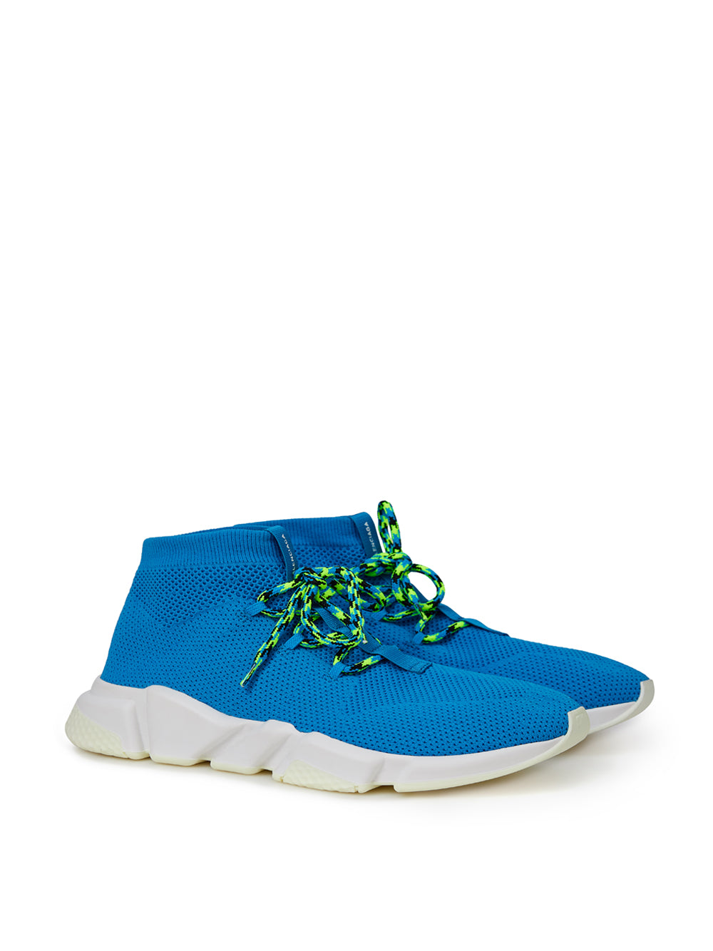 Balenciaga Blaue Athletic-Sneakers aus Baumwolle