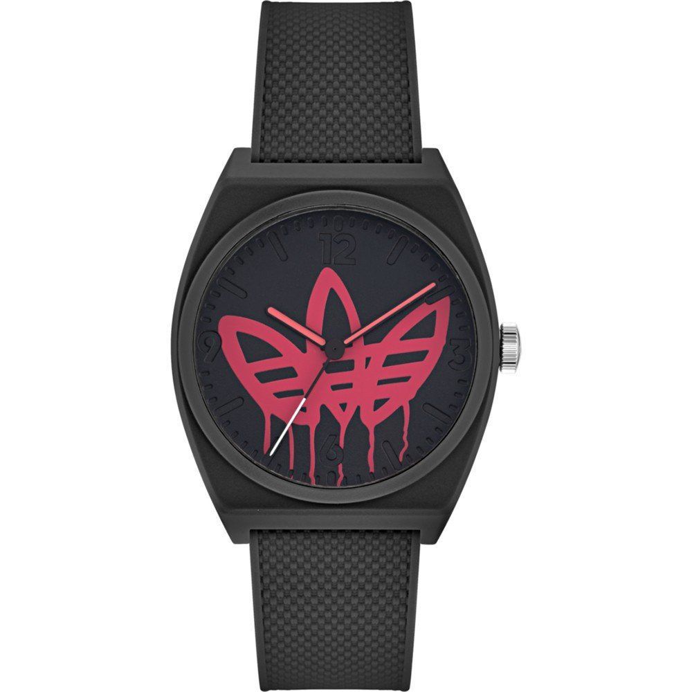 Black Synthetic Sport Watch with Quartz Movement