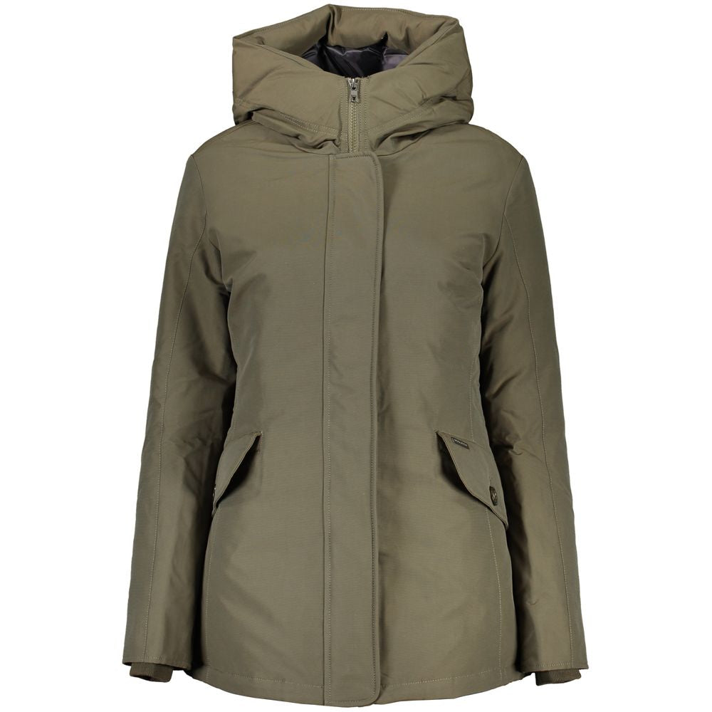 Woolrich Black Cotton Women Jacket