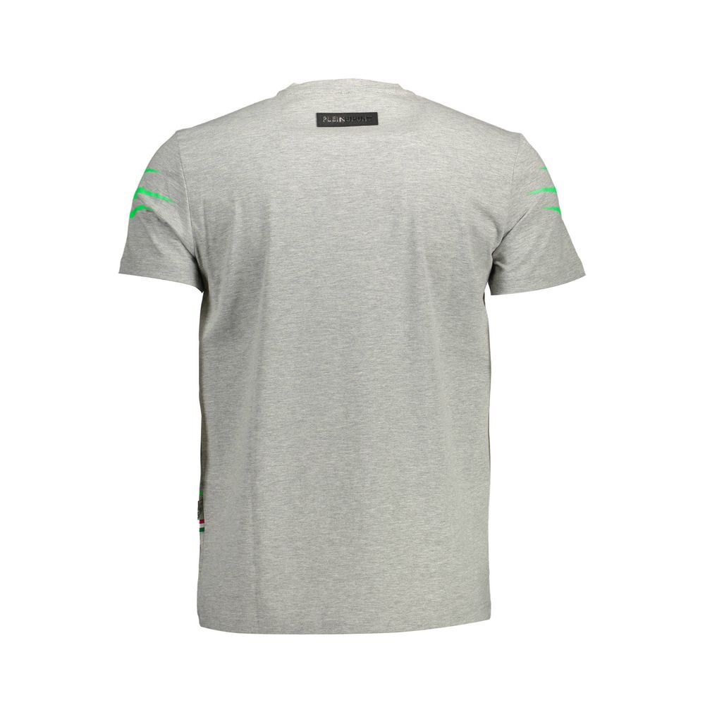 T-shirt gris en coton