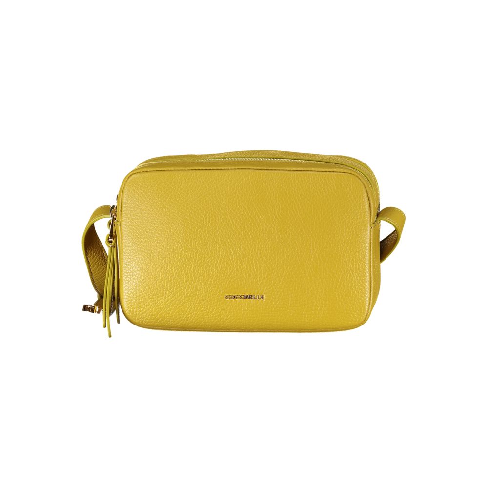 Verde Leather Shoulder Bag with Adjustable Strap by Coccinelle