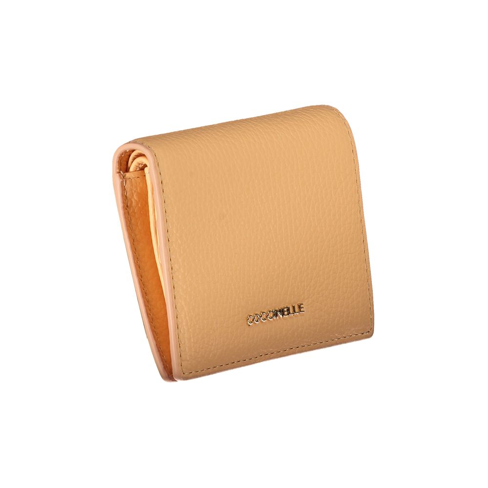 Arancione Leather Wallet with Dual Compartments