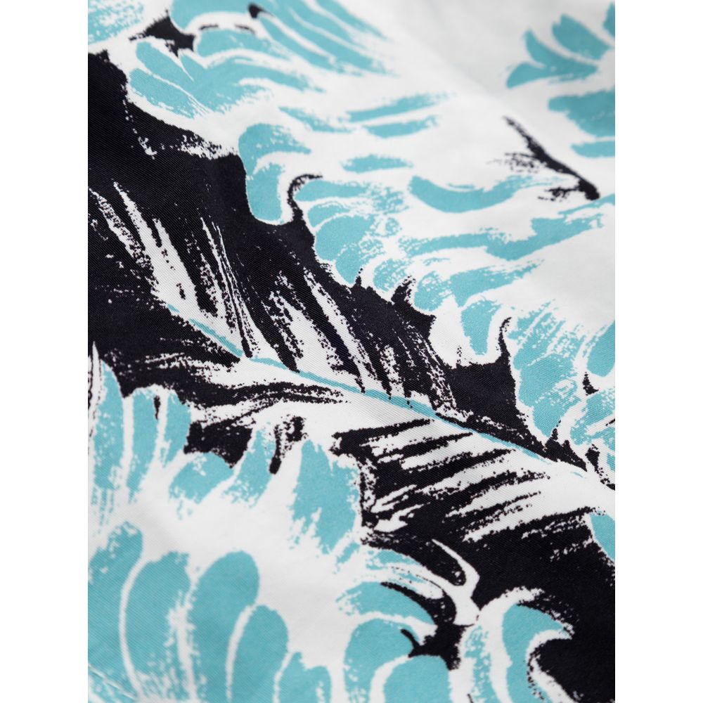 Short de bain blanc en polyamide