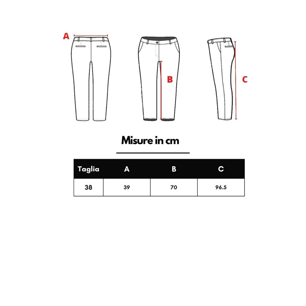 Pantalon en coton beige