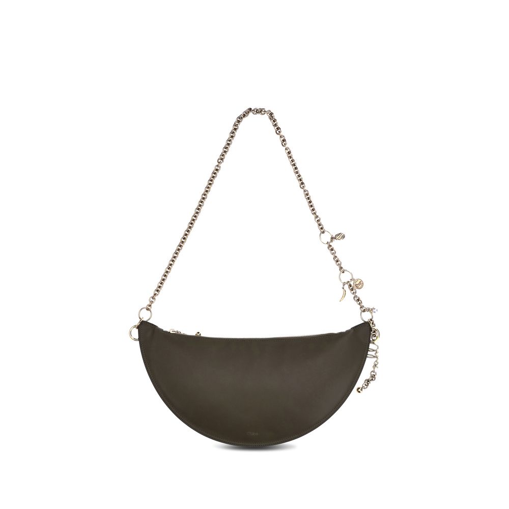 Chloé Icons Schultertasche aus Leder mit Kettenriemen