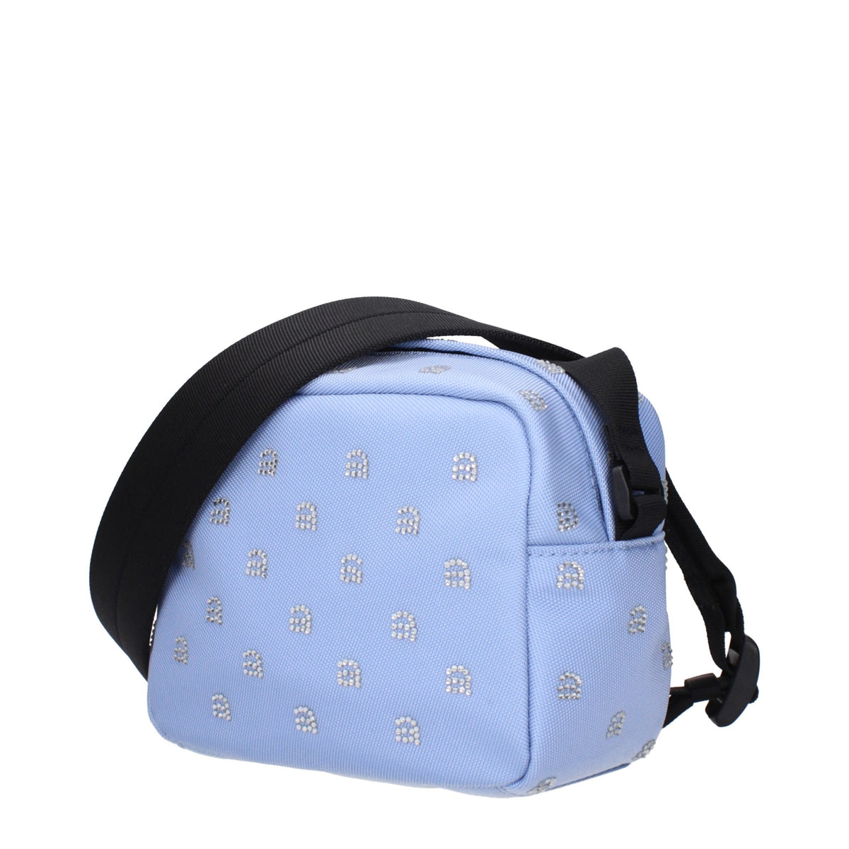 Sac bandoulière en tissu bleu clair Alexander Wang