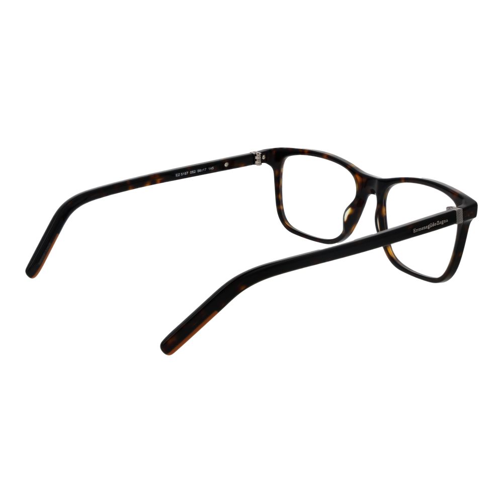 Brown Synthetic Full-Rim Rectangle Glasses Frames