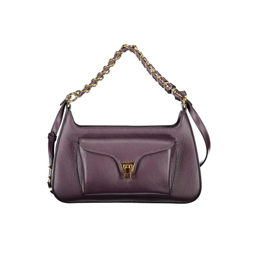 Viola Leather Handbag with Chain Strap by Coccinelle