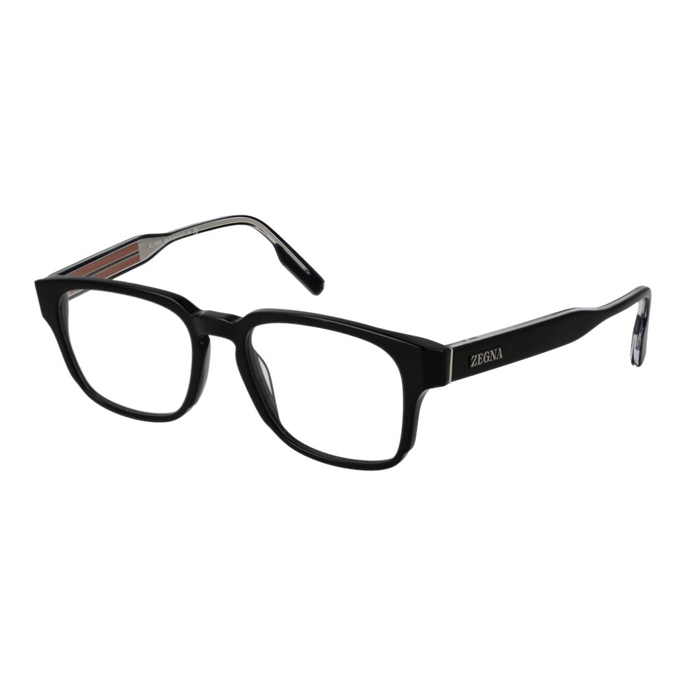 Black Synthetic Rectangle Glasses Frames