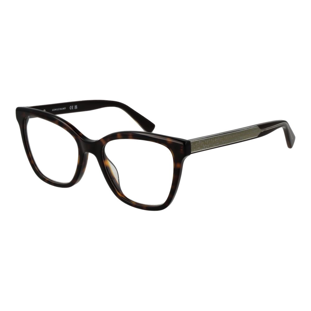 Brown Synthetic Cat Eye Glasses