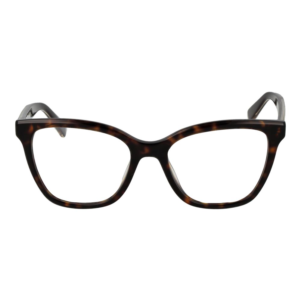 Brown Synthetic Cat Eye Glasses