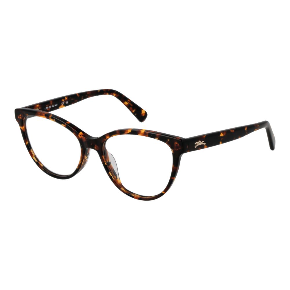 Brown Synthetic Cat Eye Glasses Frames