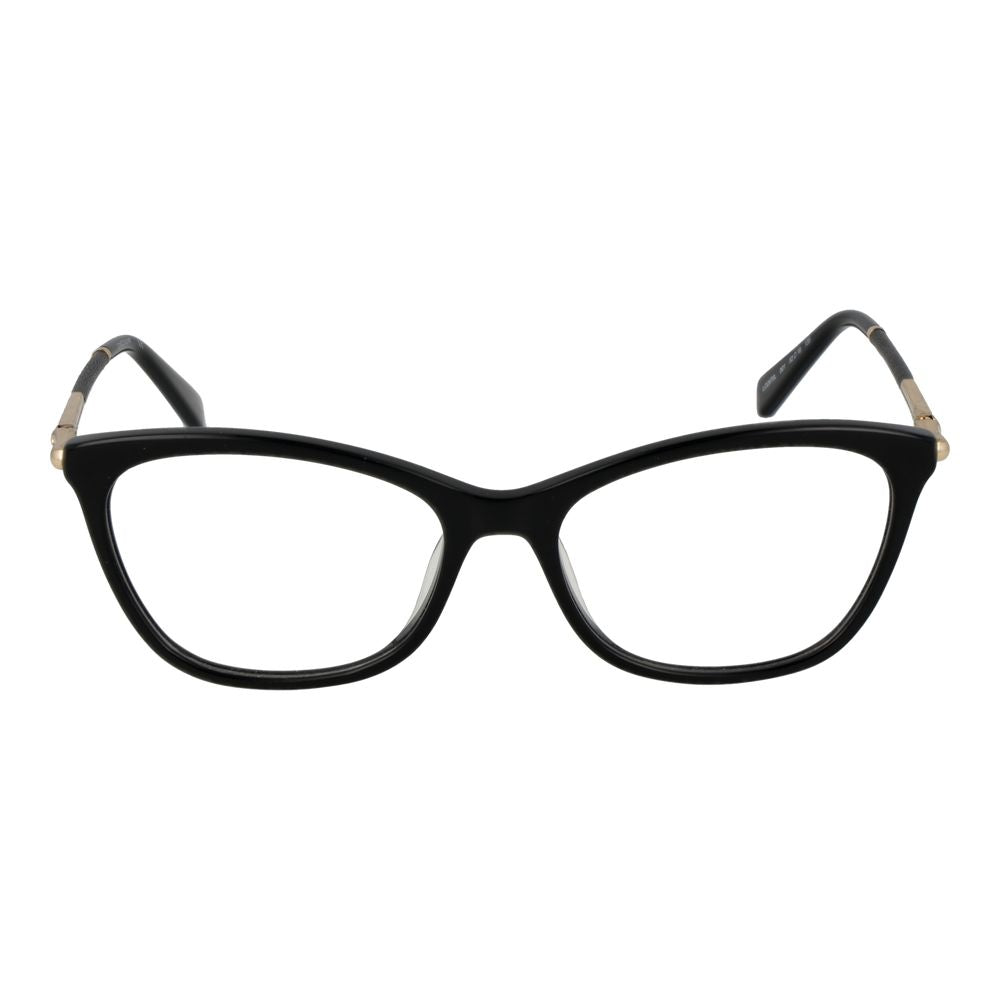 Black Synthetic Cat Eye Glasses Frames