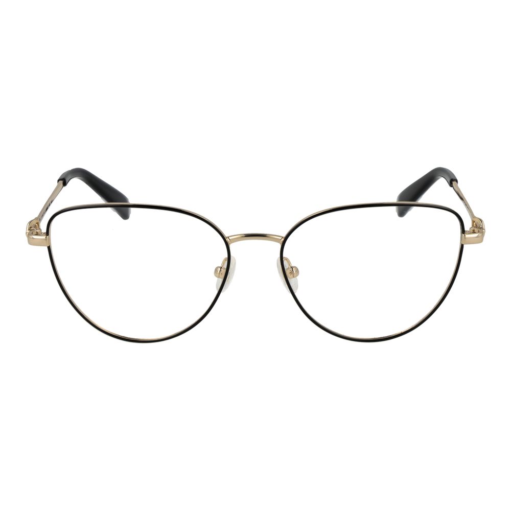 Black Synthetic Full-Rim Glasses Frames for Women