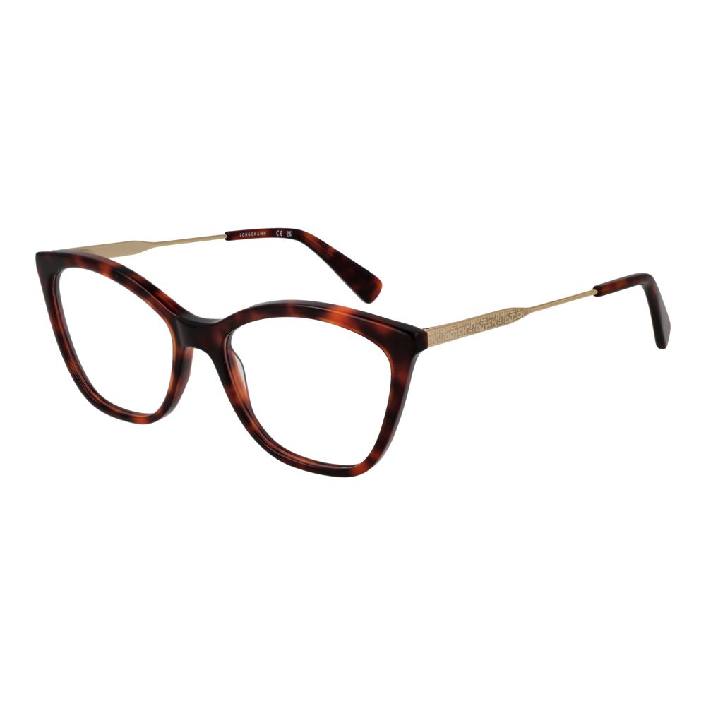 Brown Synthetic Cat Eye Glasses Frames