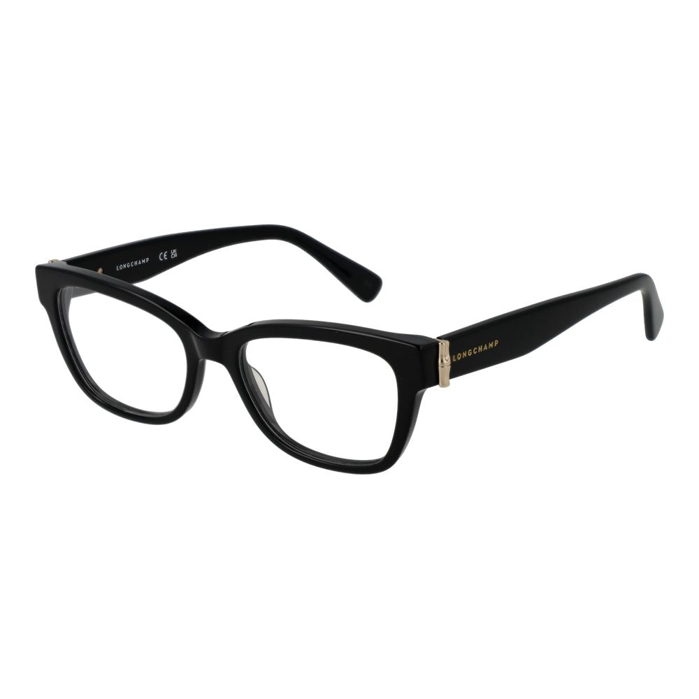 Black Synthetic Cat Eye Glasses Frames