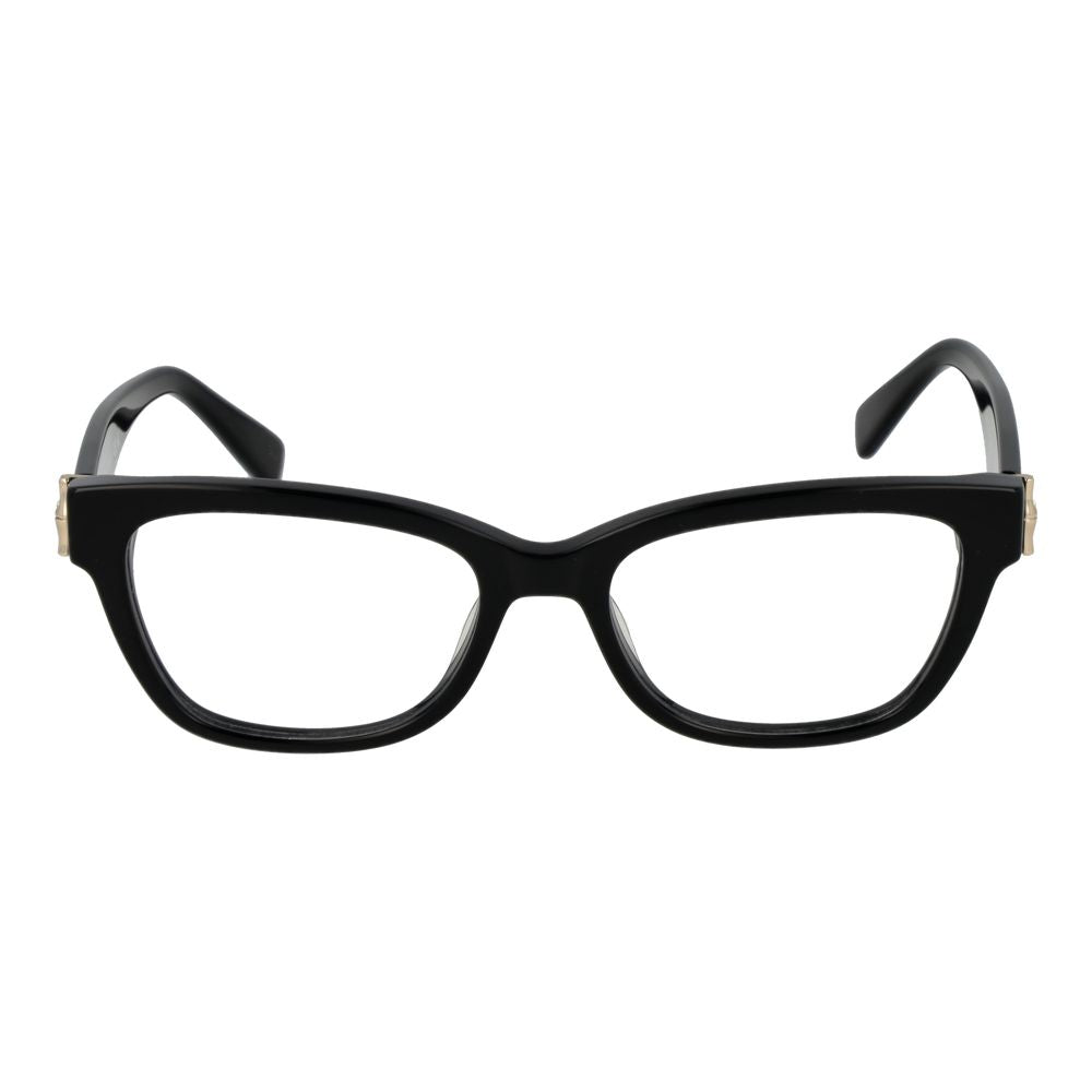 Black Synthetic Cat Eye Glasses Frames