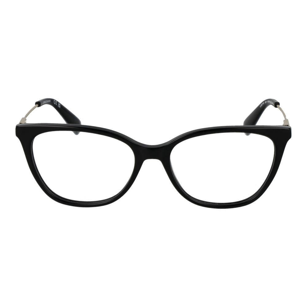 Black Synthetic Cat Eye Glasses Frames