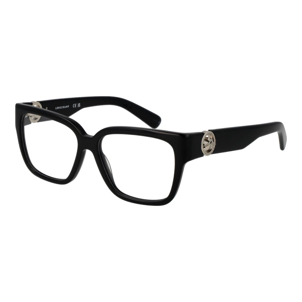 Black Synthetic Full-Rim Glasses for Women